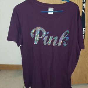 Pink VS Bling Campus Tee